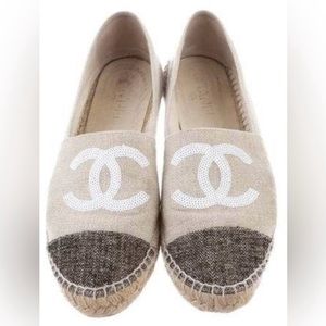 Chanel Espadrilles 39 CC Logo